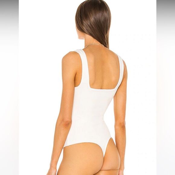 Dory Bodysuit in Bone Stretch Show Me Your Mumu Size XS - Picture 2 of 8